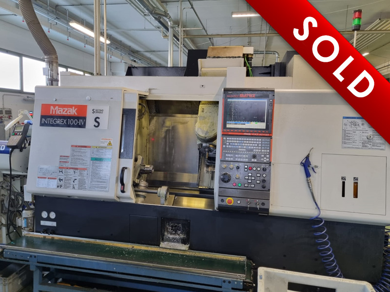 Usato - Mazak Integrex 100-IV S - Centro di tornitura e fresatura